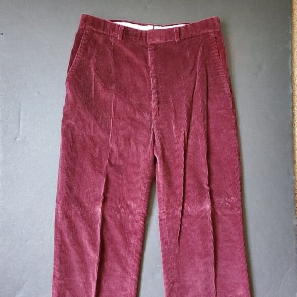 Preswick and Moore maroon corduroy pants - Picture 2 of 11